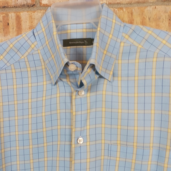 Ermenegildo Zegna long sleeve shirt Sz L - Picture 4 of 5